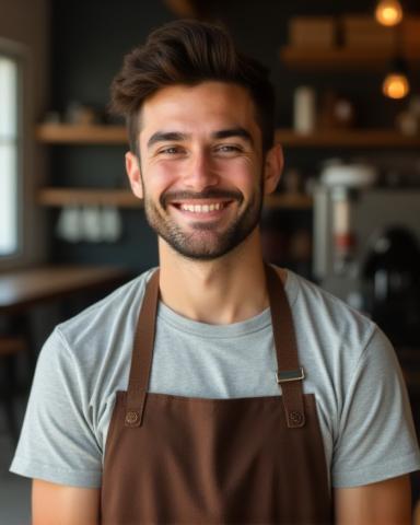 Portrait of Lake Johnson, Head Barista